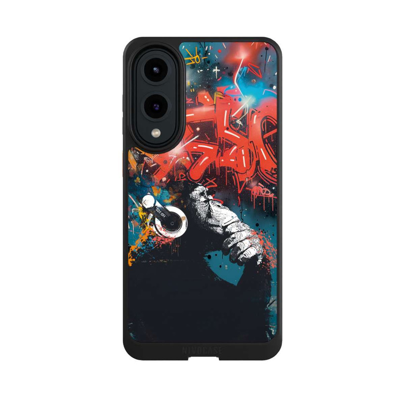 Galaxy S25 Edge NIVOcore Chimp Stereo Grafitti
