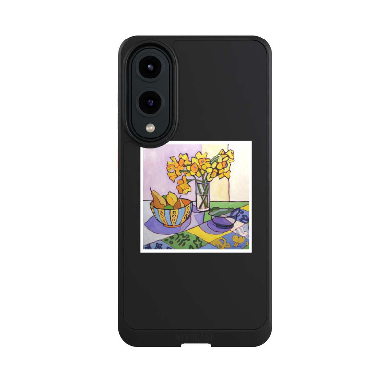 Galaxy S25 Edge NIVOcore Daffodil Patchwork, 2023, by Catherine J Martzloff