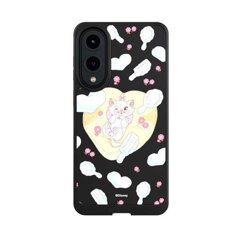 Samsung Galaxy S25 Edge NIVOcore Aristocats Marie Hearts Yellow Transparent