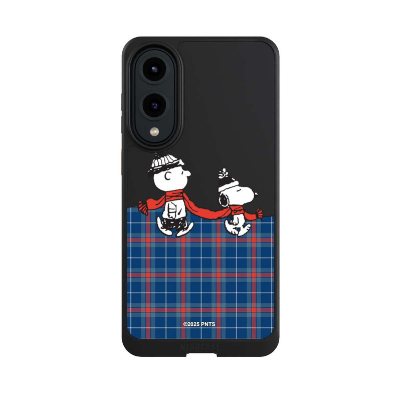 Galaxy S25 Edge NIVOcore Peanuts Weihnachtspulli Transparent