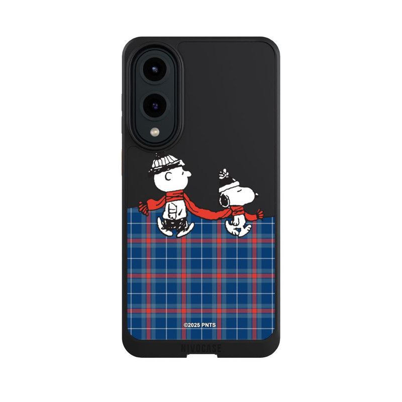 Galaxy S25 Edge NIVOcore Peanuts Weihnachtspulli Transparent