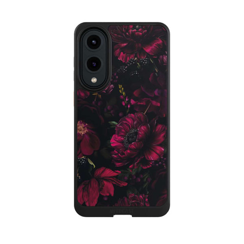 Samsung Galaxy S25 Edge NIVOcore Dunkle Rote Blumen Liebe