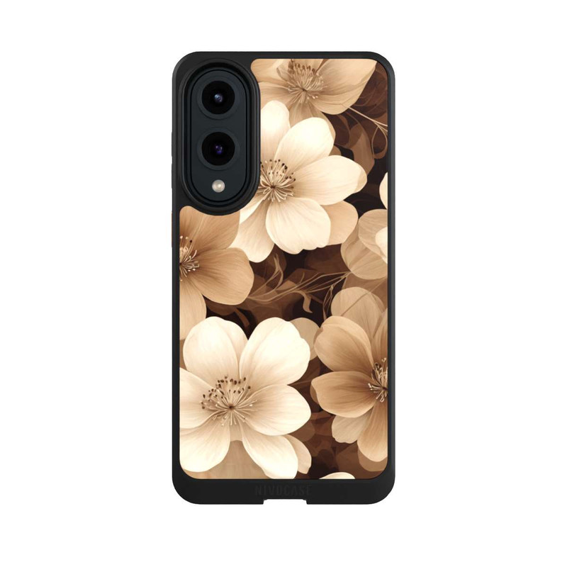 Galaxy S25 Edge NIVOcore Naturfarbene Negativblumen mit KI