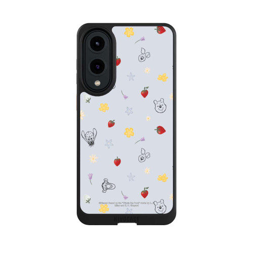 Samsung Galaxy S25 Edge NIVOcore Winnie the Pooh and Friends Strawberry Pattern Blue