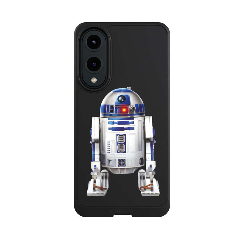 Galaxy S25 Edge NIVOcore Star Wars R2D2 Transparent