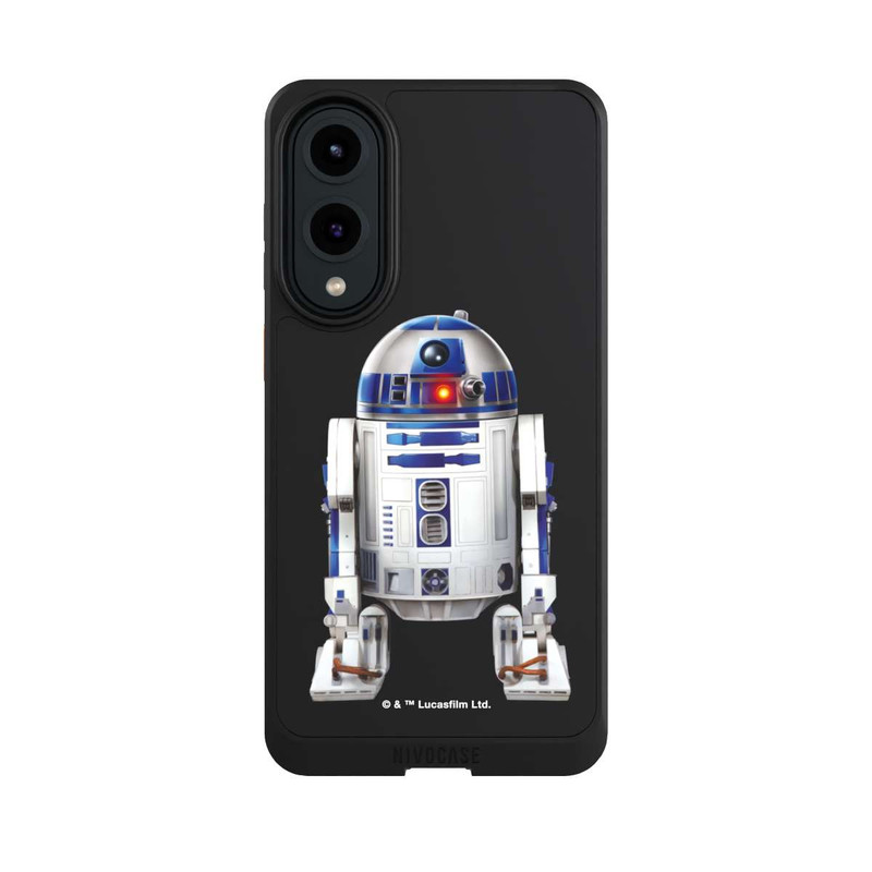 Galaxy S25 Edge NIVOcore Star Wars R2D2 Transparent