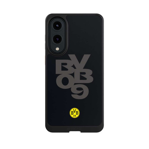 Samsung Galaxy S25 Edge NIVOcore BVB09 Grau Schwarz