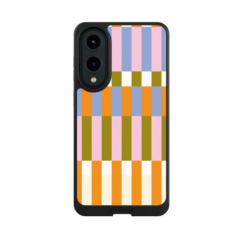 Samsung Galaxy S25 Edge NIVOcore Thème à Carreaux Colorés et Audacieux