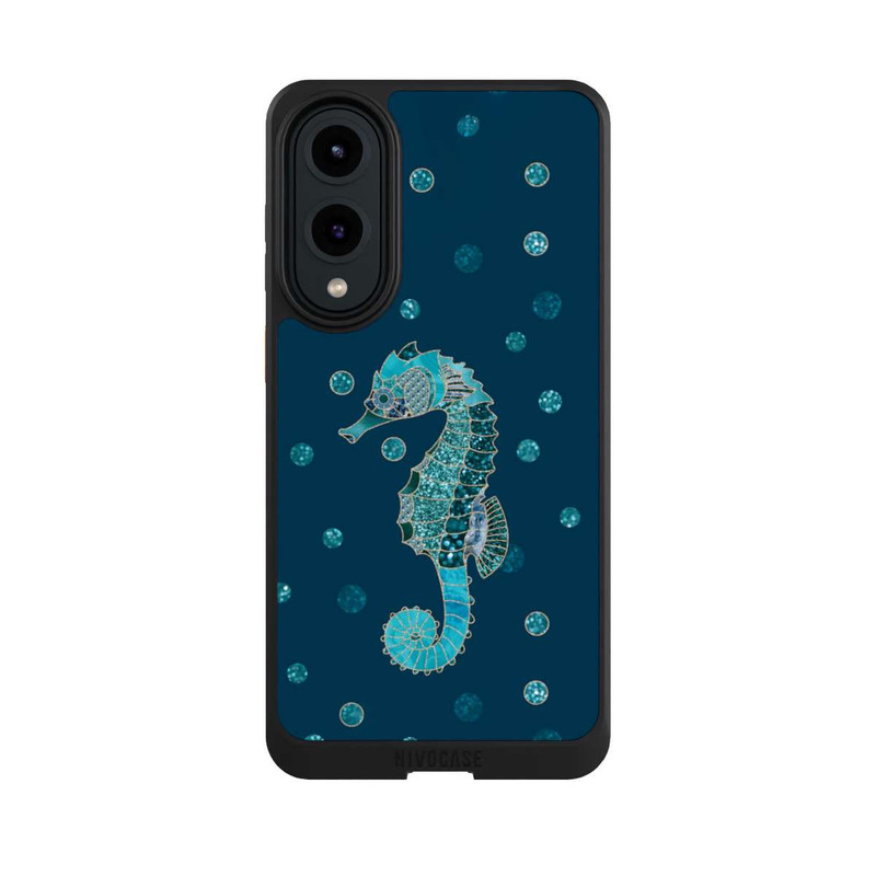 Galaxy S25 Edge NIVOcore Glamour Sea Horse Art