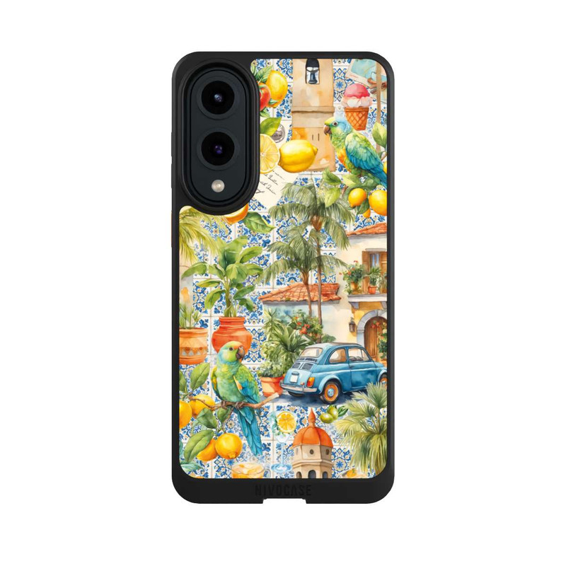 Galaxy S25 Edge NIVOcore Whimsica Italian Travel Memories With AI