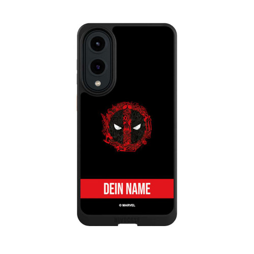 Samsung Galaxy S25 Edge NIVOcore Deadpool Logo Personalisierbar