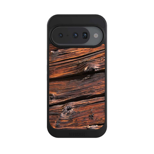 Google Pixel 10 NIVOcore Verwitterte Holzplanken