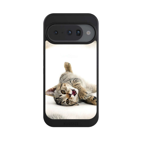Google Pixel 10 NIVOcore Cat Rolling around