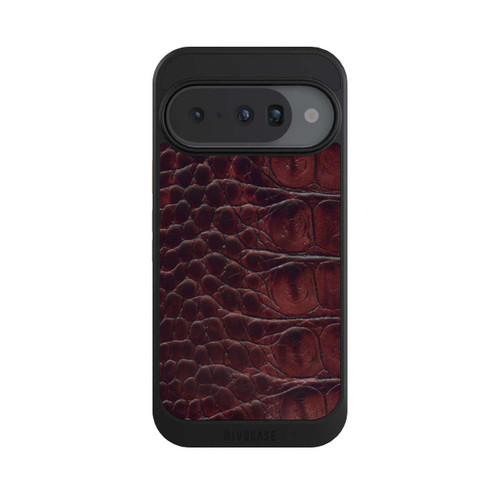 Google Pixel 10 NIVOcore Cuir de Crocodile