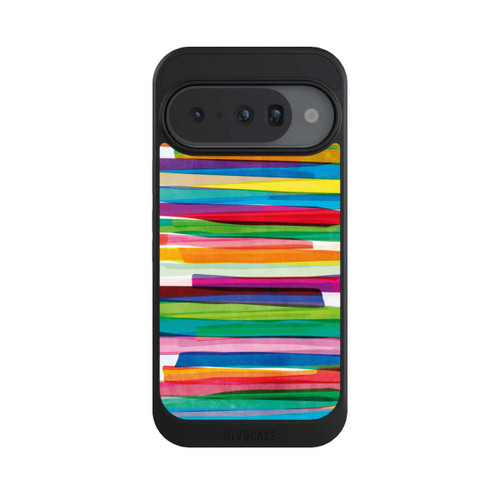 Google Pixel 10 NIVOcore Rayures Colorées 1