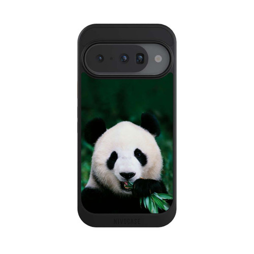 Google Pixel 10 NIVOcore Panda mit Bambus
