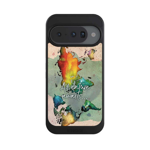 Google Pixel 10 NIVOcore Worldmap Colourful