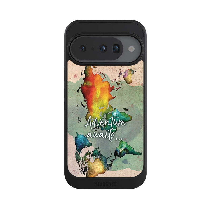 Pixel 10 NIVOcore Worldmap Colourful