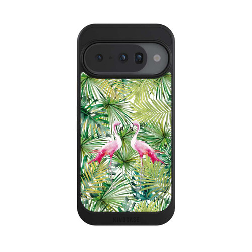 Google Pixel 10 NIVOcore Palmen Flamingo