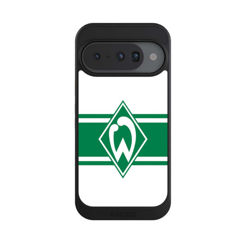 Google Pixel 10 NIVOcore Werder Stripes White