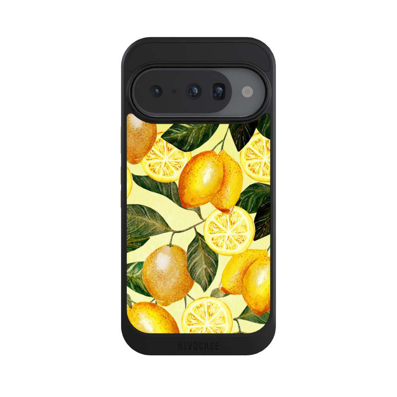 Pixel 10 NIVOcore Gelber Sommer mit Zitronen