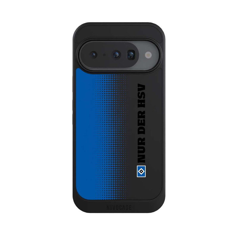 Pixel 10 NIVOcore Nur der HSV - Rautenraster Blau - ohne Hintergrund