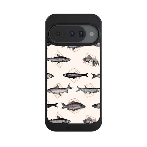 Google Pixel 10 NIVOcore Fische in Geometrie
