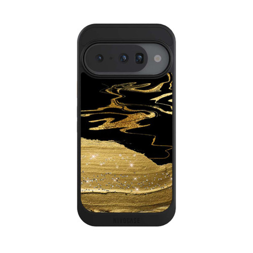 Google Pixel 10 NIVOcore Marble Golden Look Veins