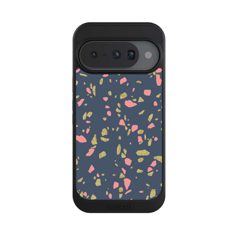 Pixel 10 NIVOcore Terazzo Gold-Optik