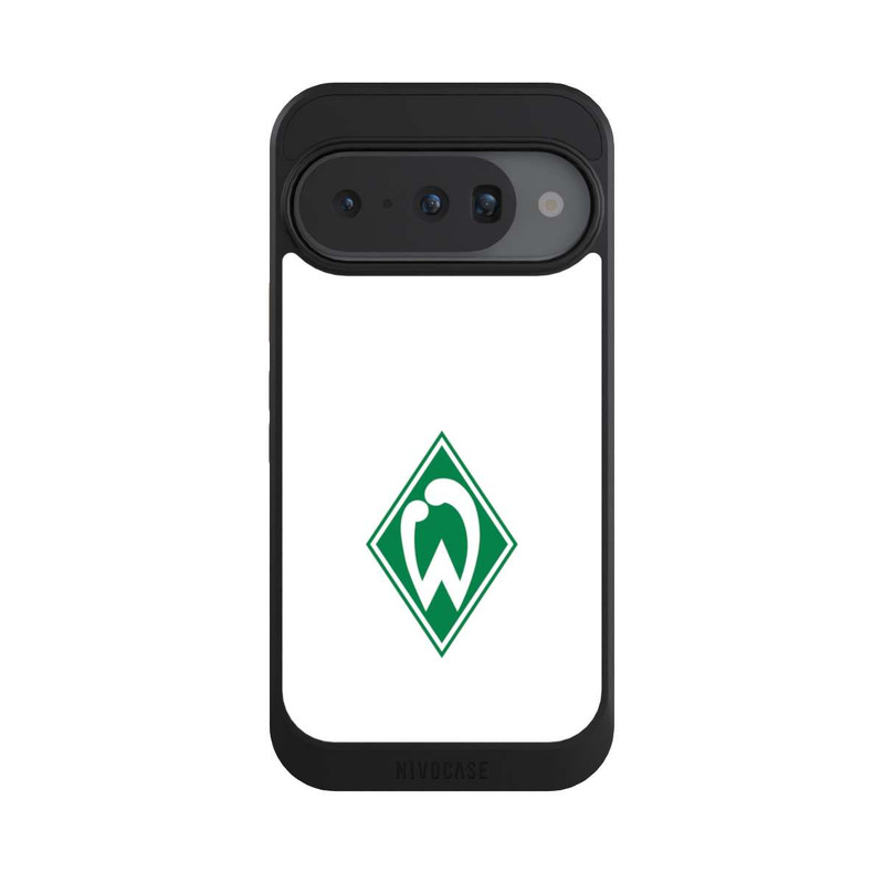 Pixel 10 NIVOcore Logo auf Weiß - Werder Bremen