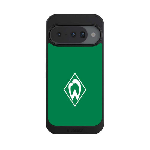 Google Pixel 10 NIVOcore Logo auf Grün - Werder Bremen