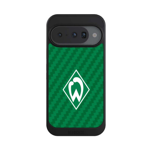Google Pixel 10 NIVOcore Carbonlook - Werder Bremen