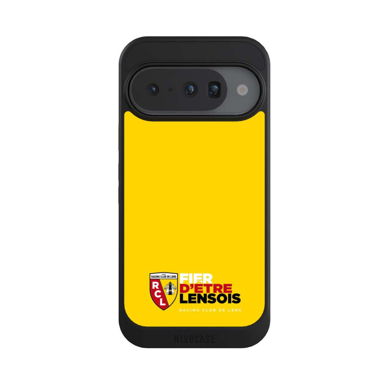 Pixel 10 NIVOcore Fond Logo RCL Jaune