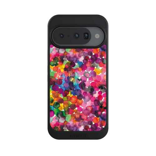 Google Pixel 10 NIVOcore Überlappende Aquarellpunkte