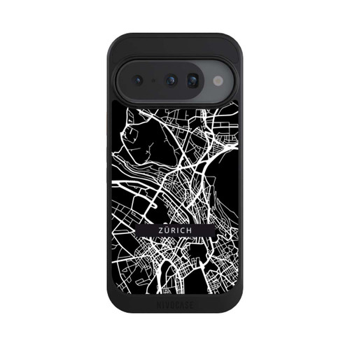 Google Pixel 10 NIVOcore Zürich Stadtkarte