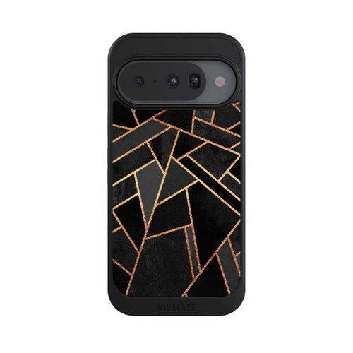 Google Pixel 10 NIVOcore Black Night Gold Print