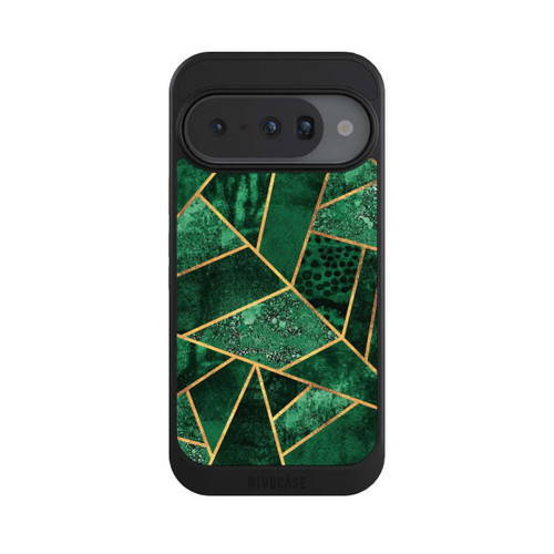 Google Pixel 10 NIVOcore Deep Emerald Gold Print