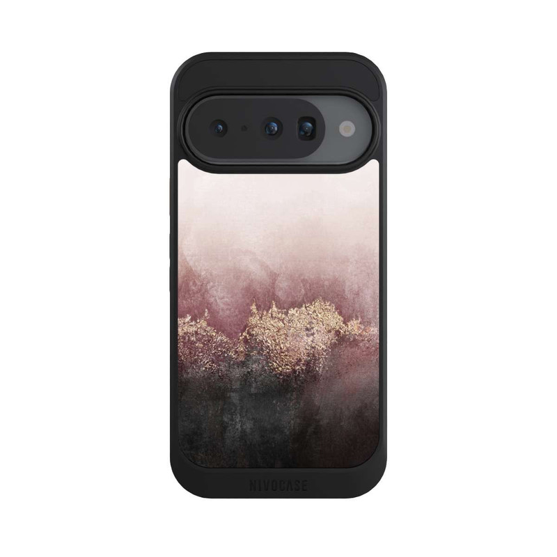 Pixel 10 NIVOcore Rosa Himmelsstaub Golddruck