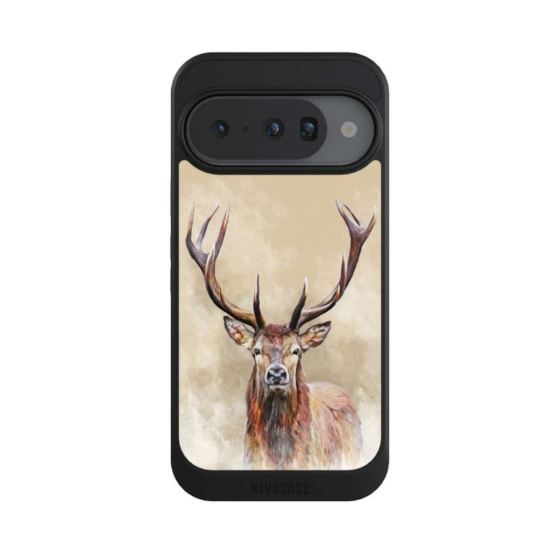 Pixel 10 NIVOcore Gezeichneter Hirsch