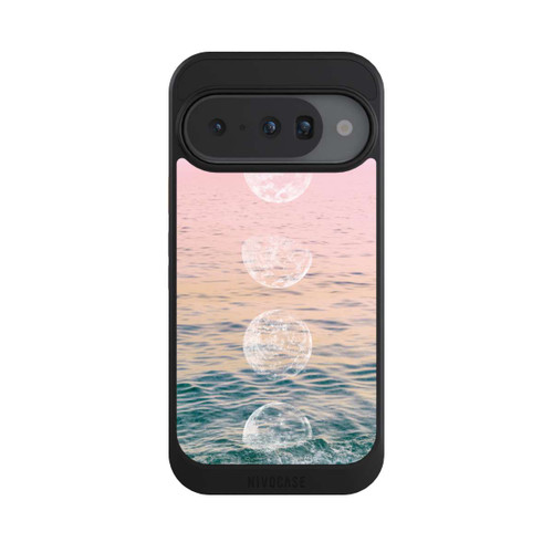 Google Pixel 10 NIVOcore Mondphasen am Strand
