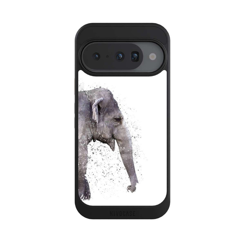 Pixel 10 NIVOcore Elefantenporträt