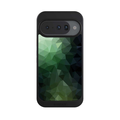 Google Pixel 10 NIVOcore Polygonal Mosaic Green