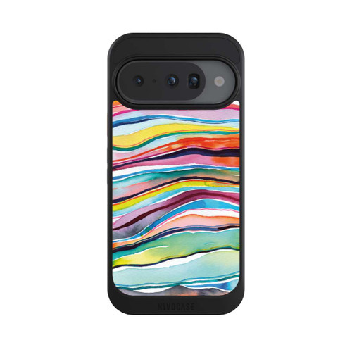 Google Pixel 10 NIVOcore Aquarell Achatschichten