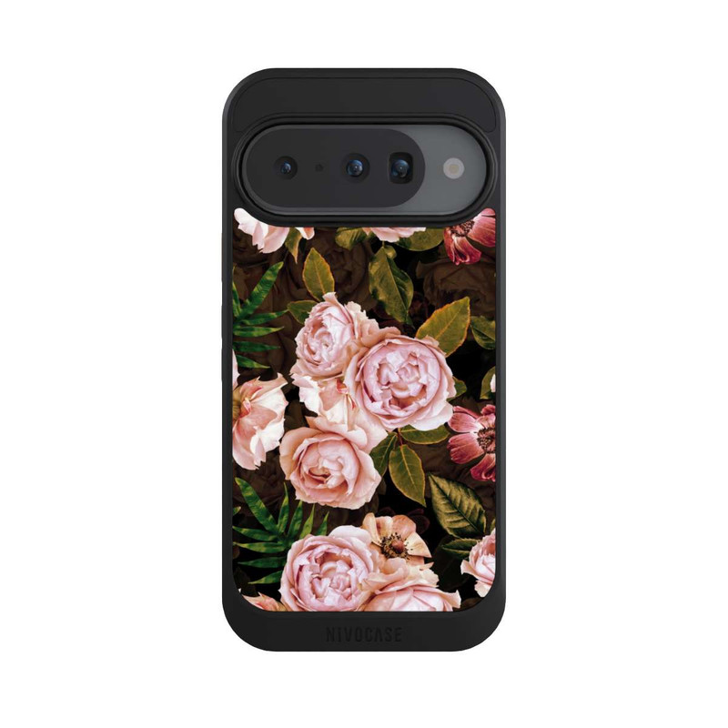 Pixel 10 NIVOcore Vintage roses wallpaper