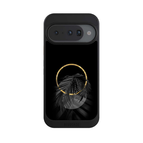 Google Pixel 10 NIVOcore Black Tropical Leaf