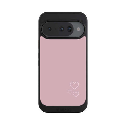 Google Pixel 10 NIVOcore Pink little hearts