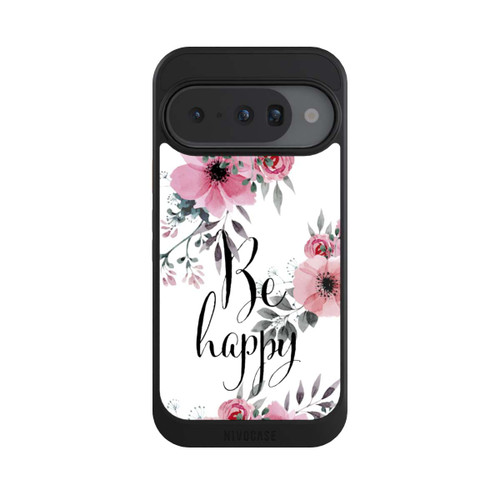 Google Pixel 10 NIVOcore Be Happy Blumen