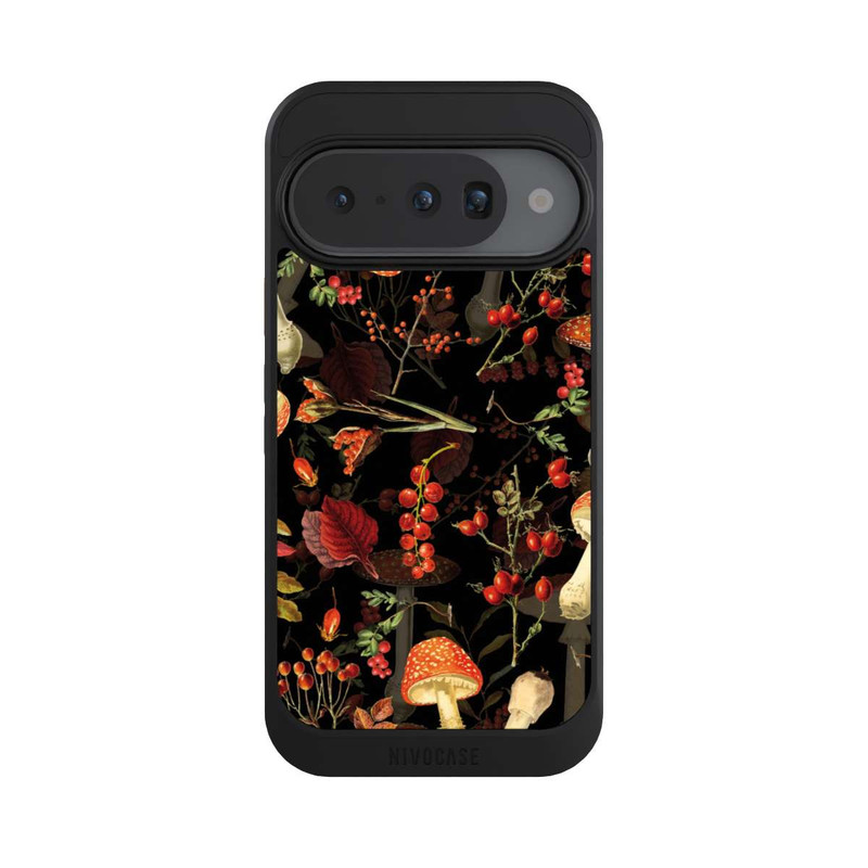 Pixel 10 NIVOcore Mushroom Pattern Black