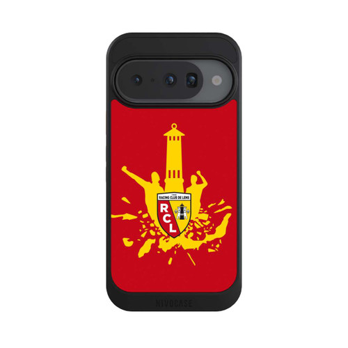 Google Pixel 10 NIVOcore RC Lens Turm Gelb auf Rot