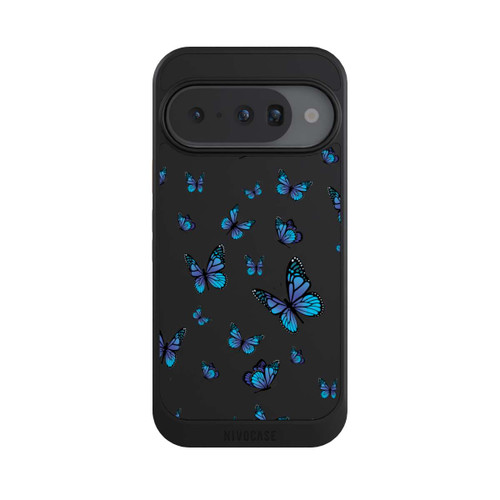 Google Pixel 10 NIVOcore Schmetterlingmuster Transparent